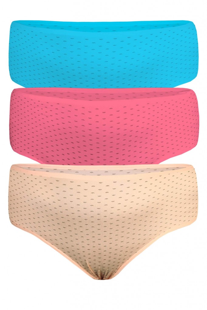 Elegante Maxi bamboo nohavičky 3126 - 3pack