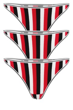 Kelowna pružné tangá - 3 ks