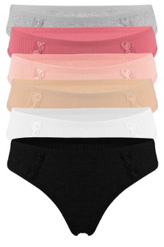 Manka dámske bavlnené tangá 5352