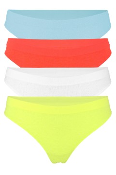 Esterka tangá dámska farebná G&N 9514Z - 3 bal