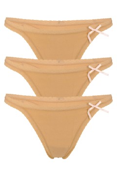 Jola dámske tangá bavlna - 3 bal.