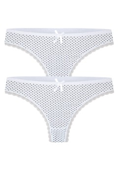 Malka dámske tangá s bodkami 806 - 2bal.