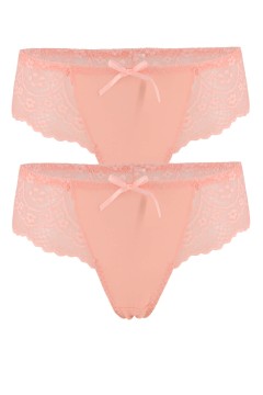 Lasca tangá čipkovaný pás 2641-1S - dvojbal