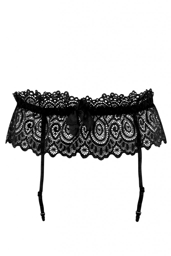 Floriana secret sexy podväzkový pás kovová ozdoba 9943