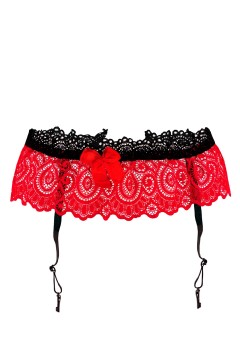 Floriana charm sexy podväzkový pás kovová ozdoba 9943