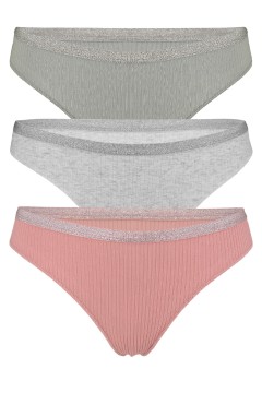 Sarah bavlnené tangá 6304 - 3bal