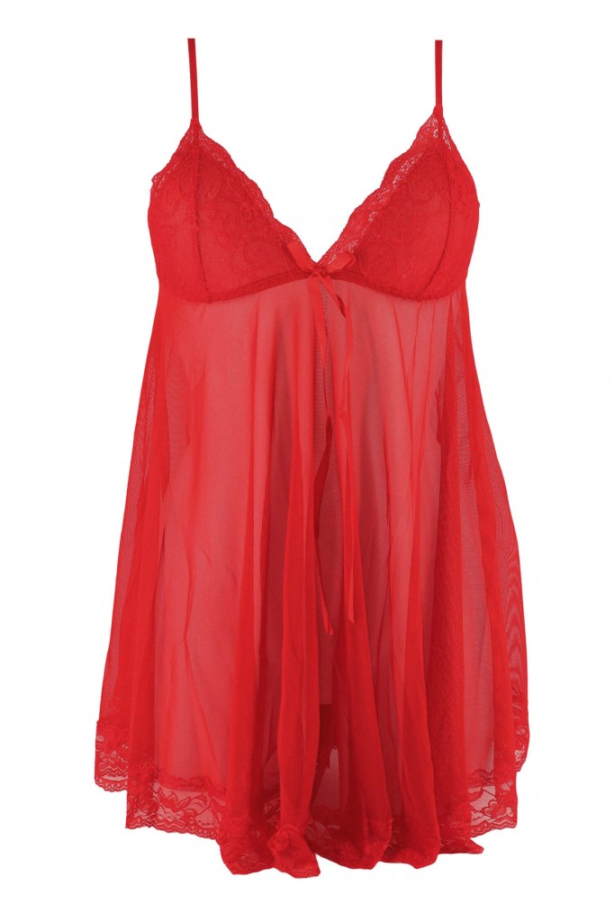 Valenie sexy nočná košieľka s tangami X354