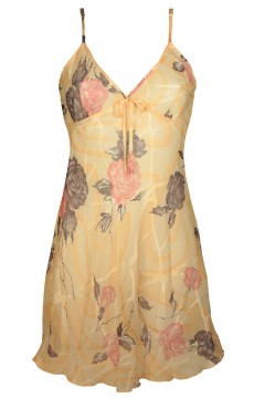 Fresia Autunno priehľadná košieľka so županom