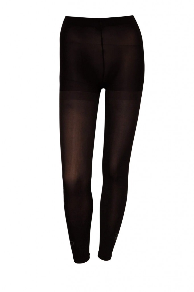 Calze Brune s ozdobou štrassé 92701