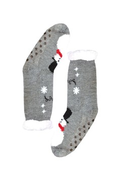 Snowman vianočné teplé ponožky detské CW232