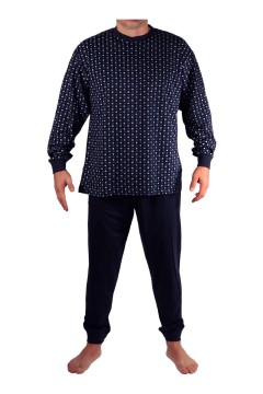 Mireček pánske pyžamo s nápletmi W-042C