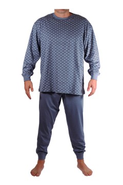 Mireček pánske pyžamo s nápletmi W-042C
