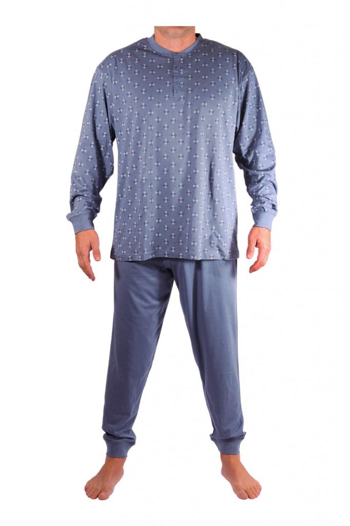 Jaroslav pánske pyžamo s nápletmi W-046C