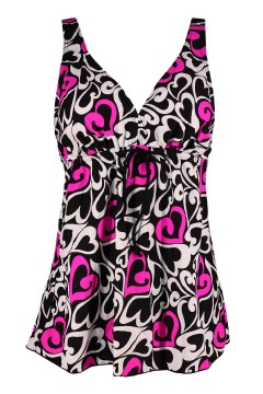 Selite Pink tankini tielko - plavky S136-5