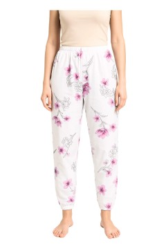 Bavlnené pyžamové nohavice Kvetuše 727