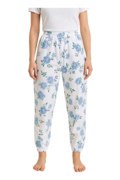 Teplé pyžamové nohavice Aluška 724