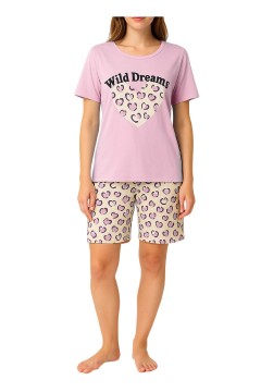 Pyžamo dámske krátke Milka 2318
