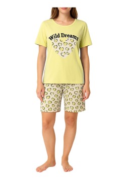 Pyžamo dámske krátke Milka 2318