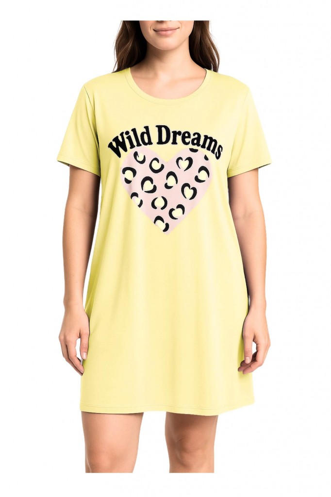 Nočná košeľa s krátkym rukávom Wild Dreams 6564
