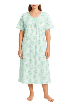 Bavlnená nočná košeľa dlhá Agátka 6527