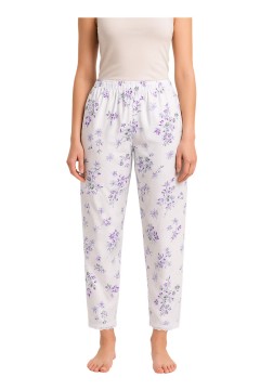 Teplé pyžamové nohavice Elenka 725