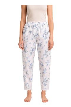 Teplé pyžamové nohavice Elenka 725
