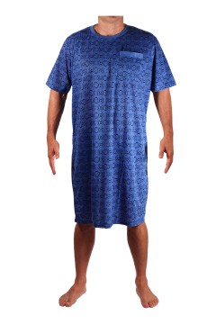 Matej pánska nočná košeľa krátky rukáv