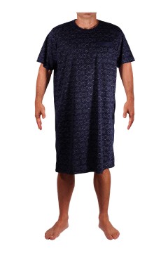 Matej pánska nočná košeľa krátky rukáv