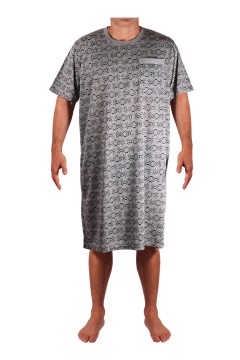 Matej pánska nočná košeľa krátky rukáv