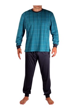 Pánske pyžamo dlhé Eliáš MB-3609