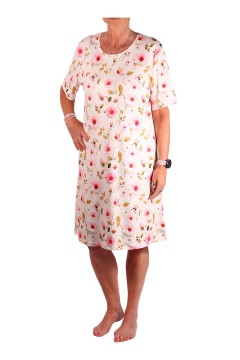 Odetka nočná košeľa s krátkym rukávom 46125