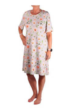 Odetka nočná košeľa s krátkym rukávom 46125