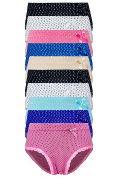 Klasické nohavičky Týna s vysokým pásom 9012 - 5bal