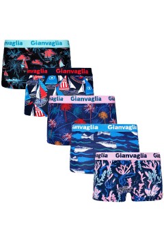 Bavlnené dámske Boxer Shorts Sealife 8871 - 5 bal
