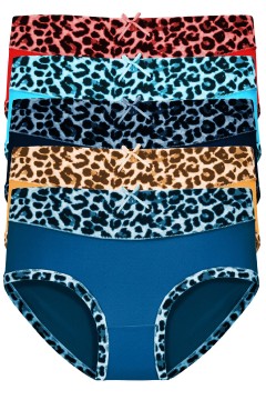 Dámske nohavičky vyšší pás Hanule 9077 - 3 ks