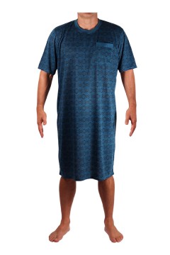 Matej pánska nočná košeľa krátky rukáv