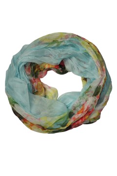 Kvetinová kruhová šatka - Rozkvitnutý kruh