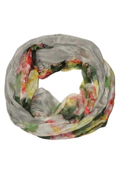 Kvetinová kruhová šatka - Rozkvitnutý kruh