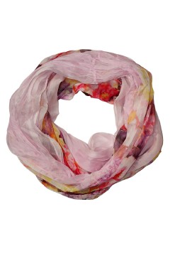 Kvetinová kruhová šatka - Rozkvitnutý kruh