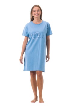 Nočná košieľka s krátkym rukávom Vera GB6807