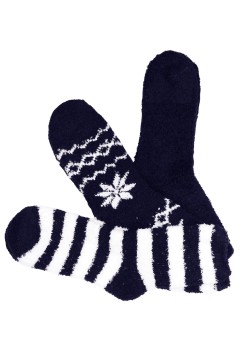 Hrejivé chlpaté ponožky H6001 - 3 páry