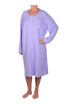 Veľká teplá froté nočná košeľa Vlastina