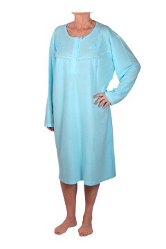 Veľká teplá froté nočná košeľa Vlastina