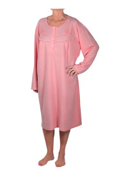 Veľká teplá froté nočná košeľa Vlastina