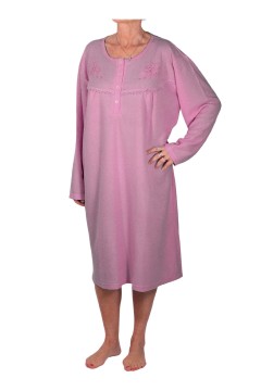 Veľká teplá froté nočná košeľa Vlastina