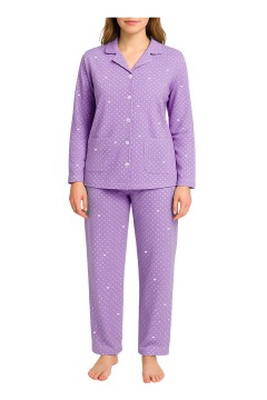 Dámske rozpínacie pyžamo s gombíkmi Pepina 2312