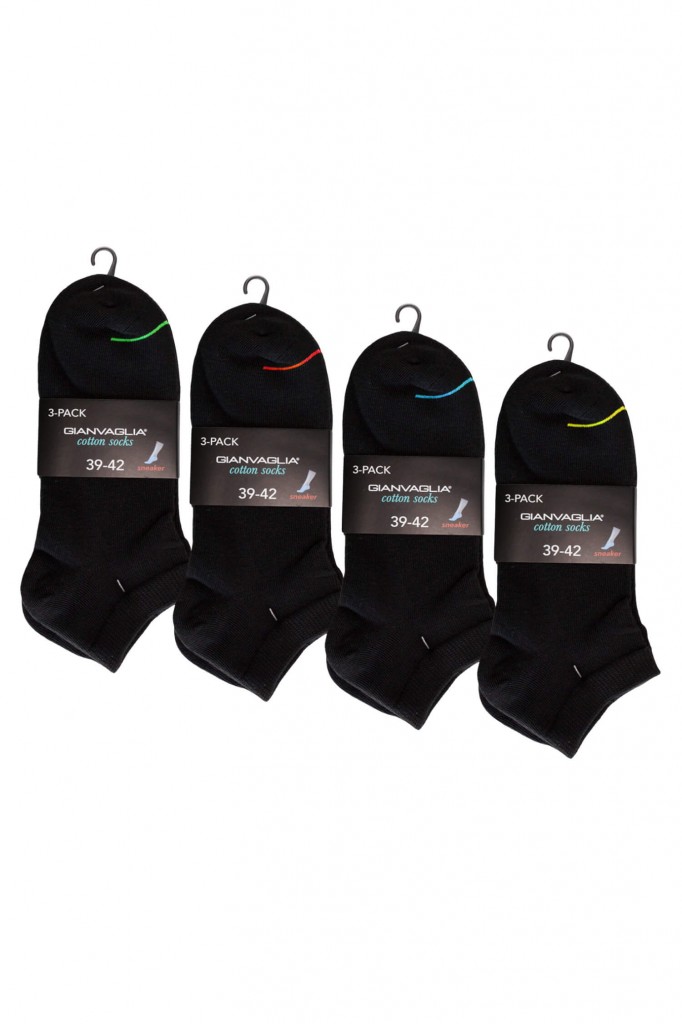 Sneakers ponožky bavlnené 512 - 3 páry