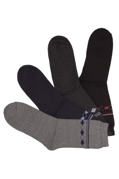 Pánske teplé froté ponožky FM259 - 3 páry
