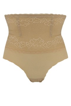 Sheila tvarujúce vysoké čipkované nohavičky 009