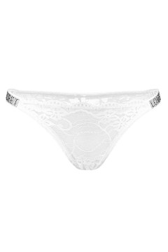 Secret Loves čipkované tangá s kamienkami